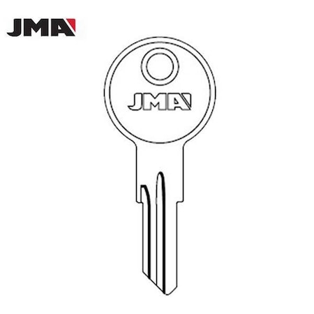 JMA: Y12 / 9278 Yale 5-Wafer Cabinet Key